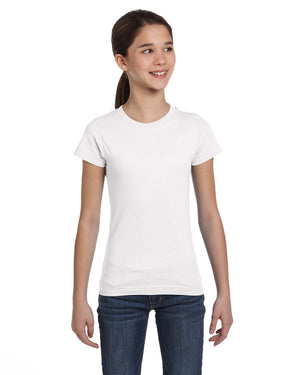 LAT 2616 Girls' Fine Jersey Tee