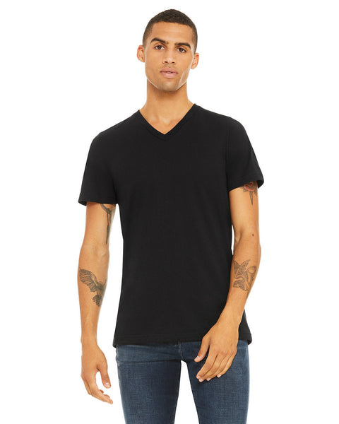 BELLA + CANVAS 3005 Jersey V-Neck Tee – Shirts In Bulk