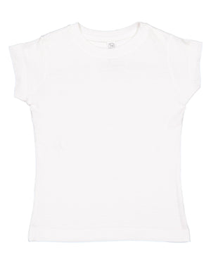 Rabbit Skins 3316 Toddler Girls Fine Jersey Tee