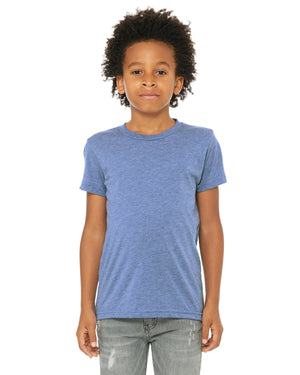BELLA + CANVAS 3413Y Youth Triblend Tee