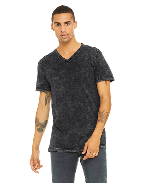 BELLA + CANVAS 3655 Textured Jersey V-Neck Tee – Shirts In Bulk