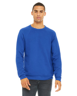 BELLA + CANVAS 3901 Sponge Fleece Raglan Crewneck Sweatshirt