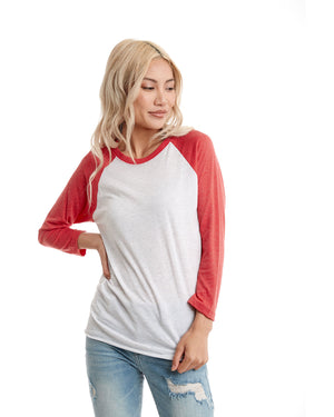 Next Level 6051 Triblend Three-Quarter Raglan T-Shirt