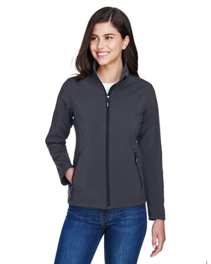 CORE365 78184 Women's Cruise Two-Layer Fleece Bonded Soft Shell Jacket