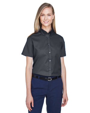 CORE365 78194 Women's Optimum Short Sleeve Twill Shirt