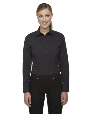 North End 78802 Women's Melange Performance Shirt