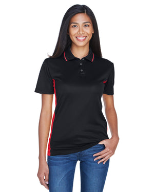 Ultra Club 8406L Womens Cool & Dry Sport Two-Tone Polo