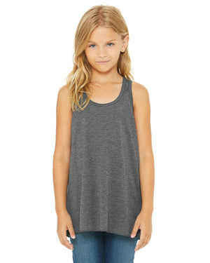 BELLA + CANVAS 8800Y Youth Flowy Racerback Tank