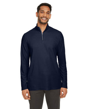 CORE365 CE405 Fusion ChromaSoft Pique Quarter-Zip Pullover