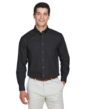 Devon & Jones D620T Crown Collection Tall Broadcloth Woven Dress Shirt