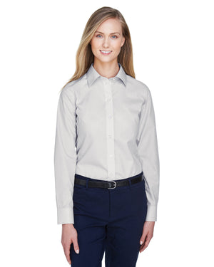 Devon & Jones D620W Women's Crown Collection Broadcloth Woven Dress Shirt