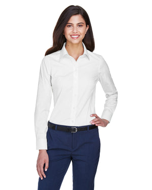 Devon & Jones D630W Women's Crown Collection Oxford Woven Dress Shirt