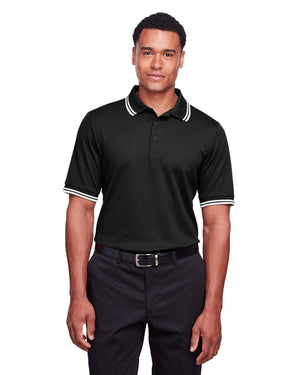 Devon & Jones DG20C CrownLux Performance Plaited Tipped Polo