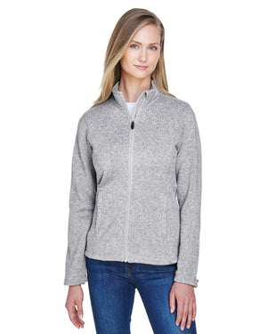 Devon & Jones DG793W Women's Bristol Full-Zip Sweater Fleece Jacket