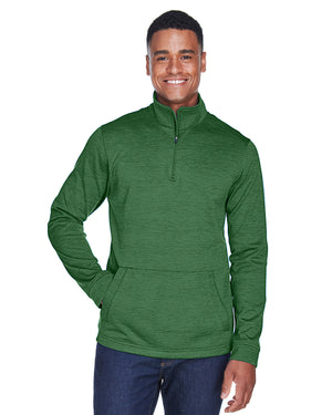 Devon & Jones DG798 Newbury Mélange Fleece Quarter-Zip Pullover