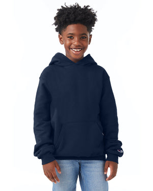 Champion S790 Youth Double Dry Eco Pullover Hooded Sweatshirt