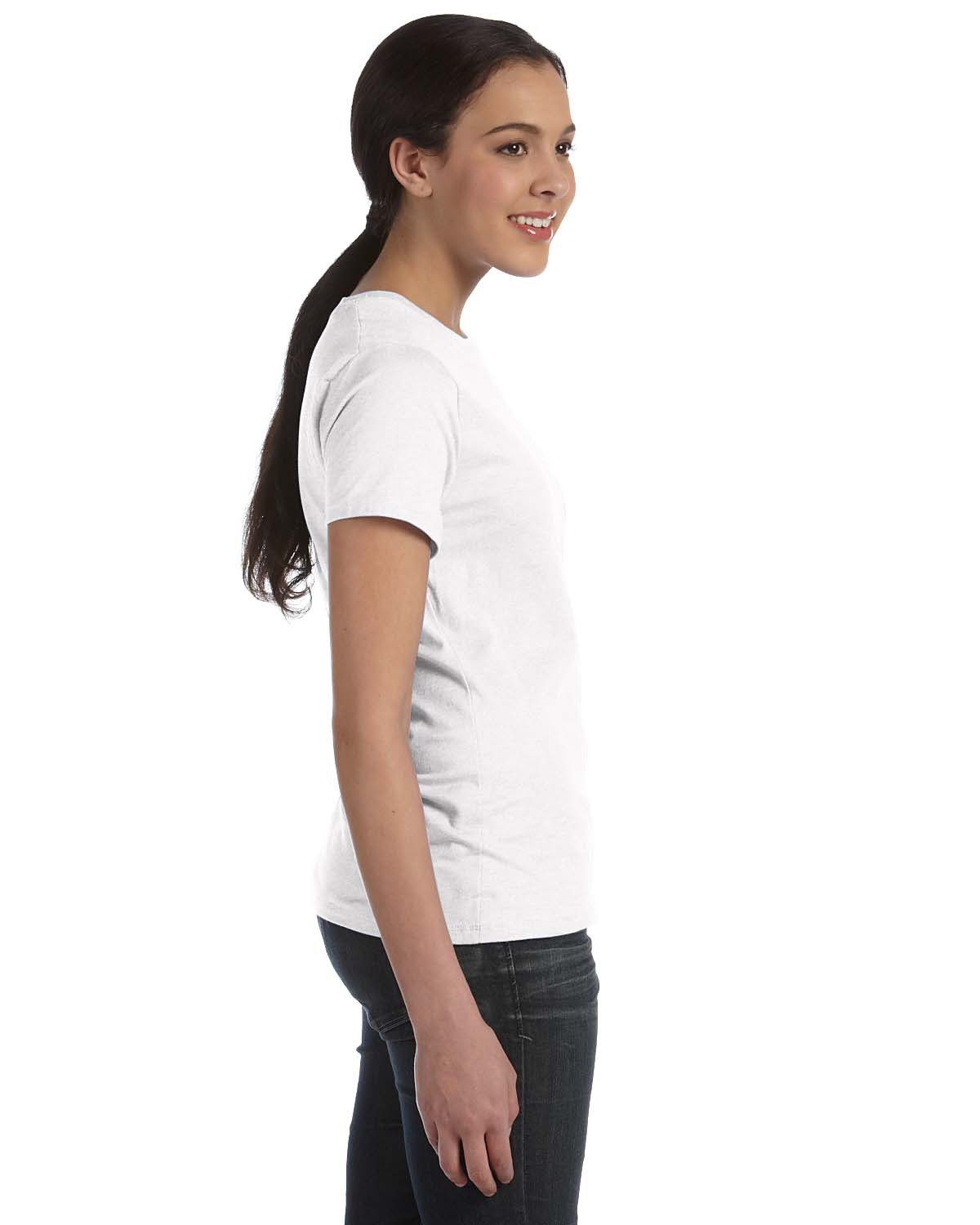 Hanes SL04 Perfect-T Women's T-Shirt – Shirts In Bulk