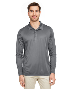 Team 365 TT51L Zone Performance Long Sleeve Polo