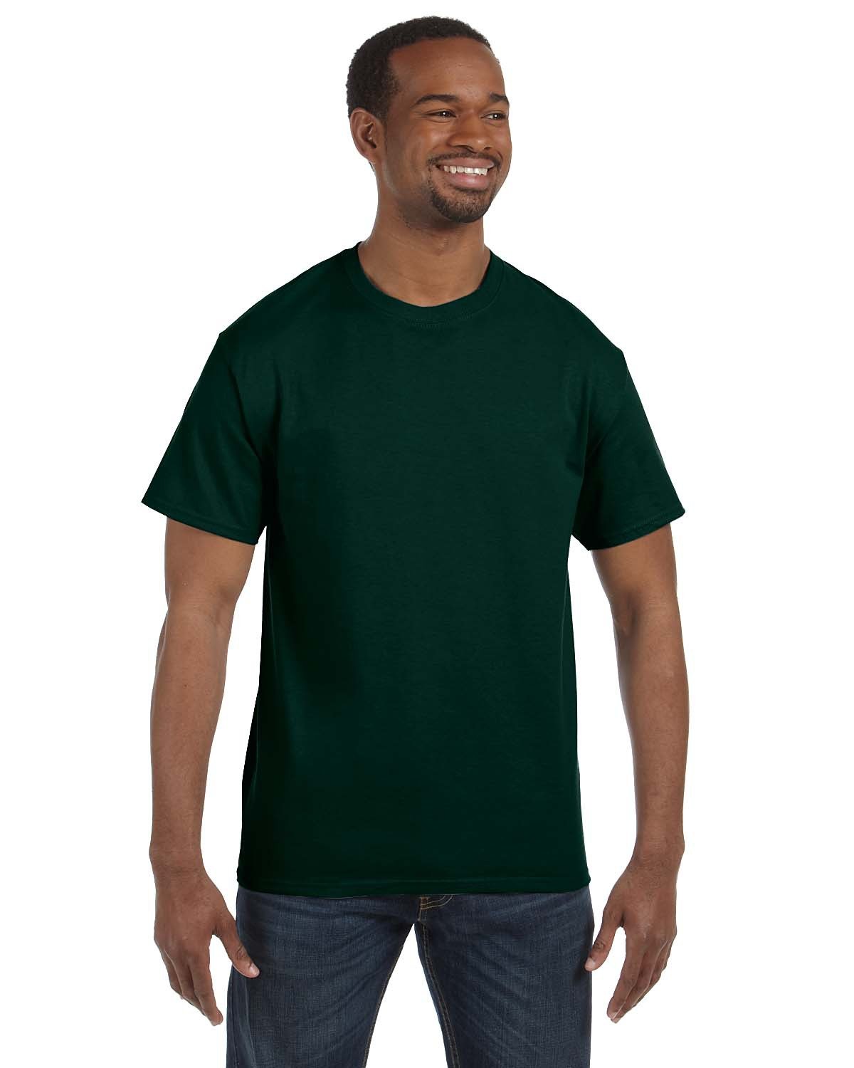 Hanes Tagless T-Shirt Deep Forest / L