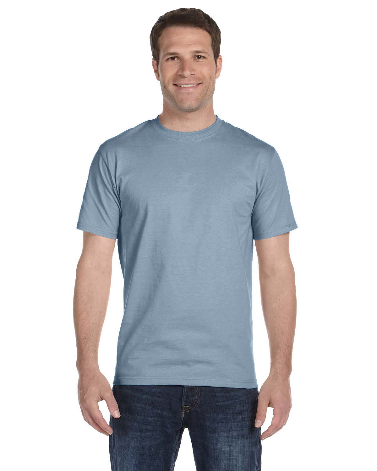 Hanes blue t shirts sale