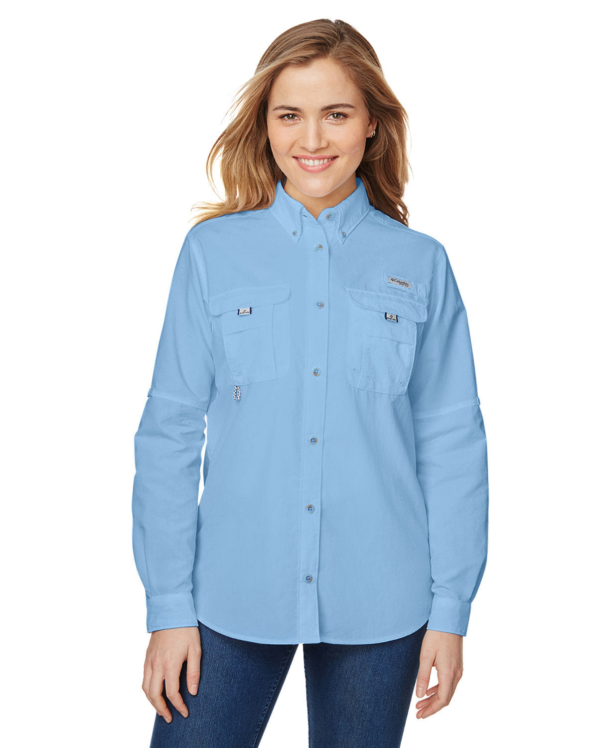 Columbia 7314 Ladies' Bahama Long-Sleeve Shirt M