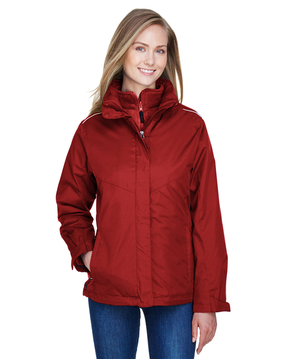 Core 365 78205 Ladies' Region 3-in-1 Jacket with Fleece Liner