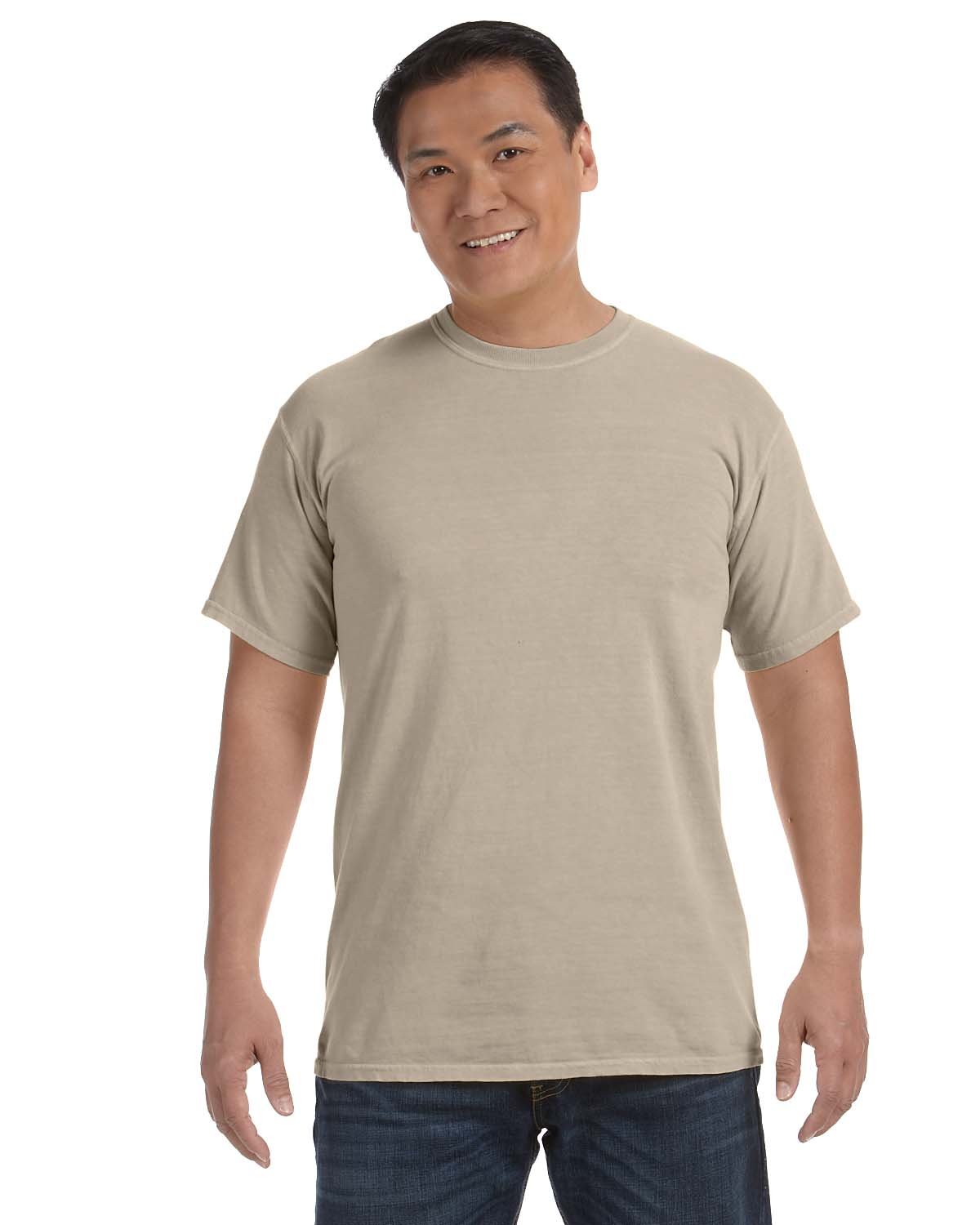 Bulk Order Garment Dyed Heavyweight Ringspun T Shirt by Comfort