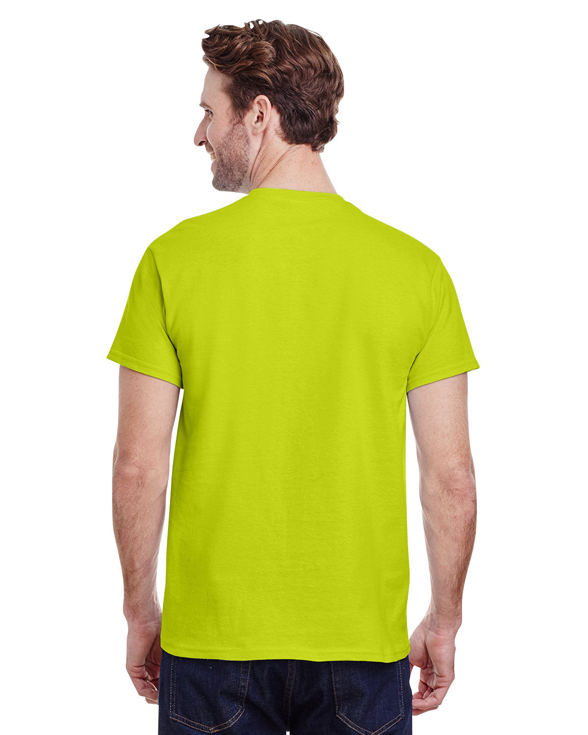 Lot of 5 Gildan Youth Size Medium Kelly Green Short Sleeve Crew Neck  T-Shirt New