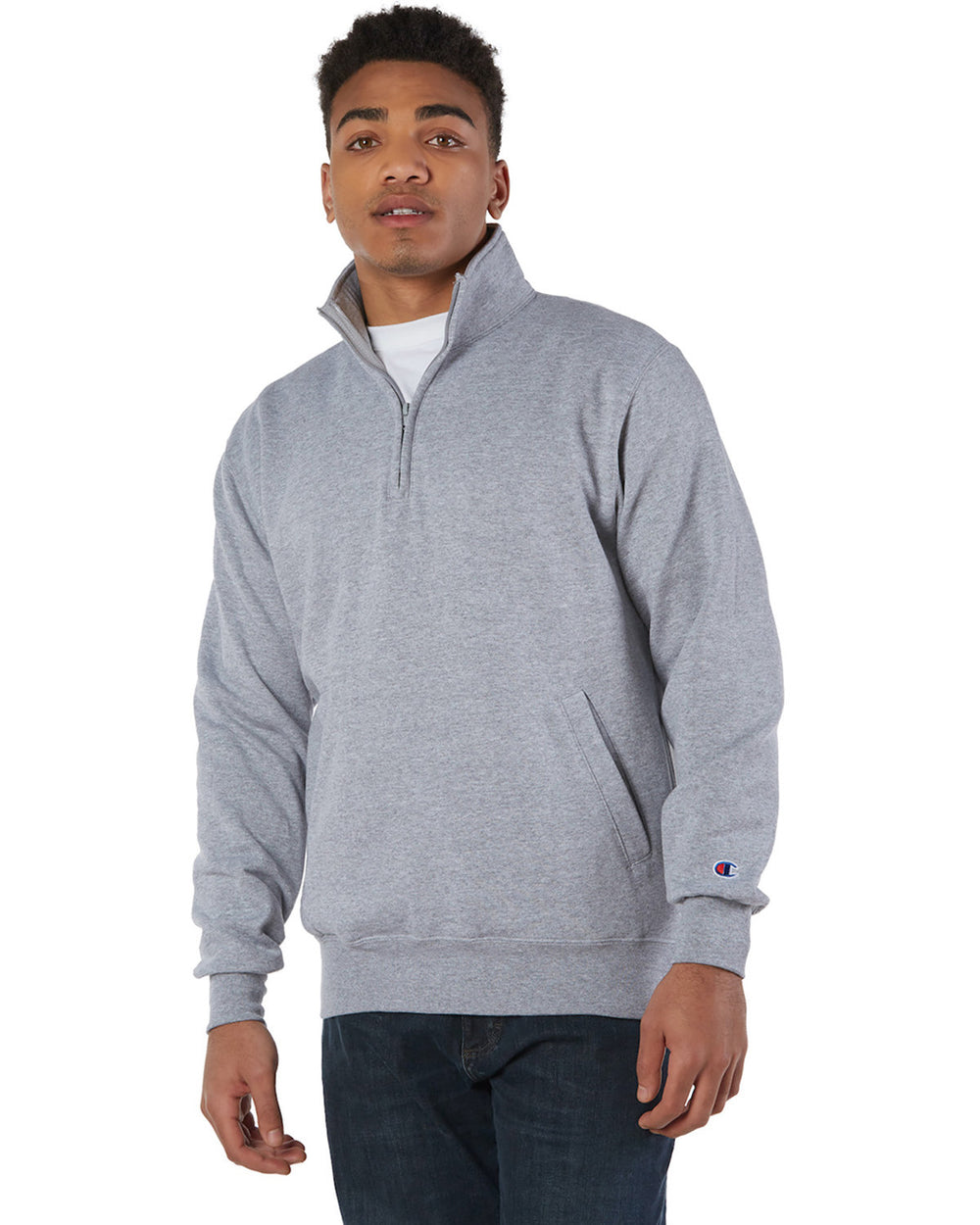 Champion S400 Adult Double Dry Eco Quarter-Zip Pullover